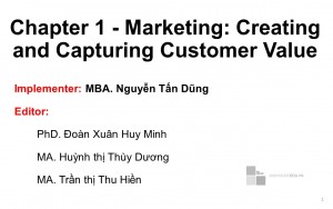 Bộ đề thi Marketing - phần 1